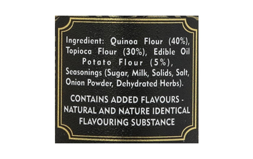 Queen's Quinoa Chips Cream Onion    Jar  55 grams